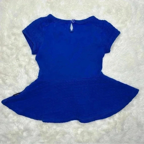 DKNY Dress Blue Fit & Flare Quilted Blue Size 3T - Picture 10 of 16